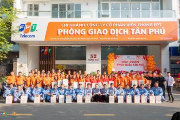 Cửa hàng FPT Tân Phú khai trương tại 52 Thống Nhất, P. Tân Thành