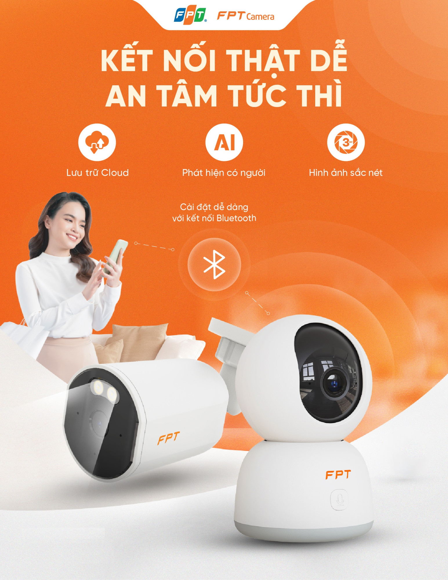 FPT Telecom ra mắt hai dòng sản phẩm camera mới thế hệ thứ 4 