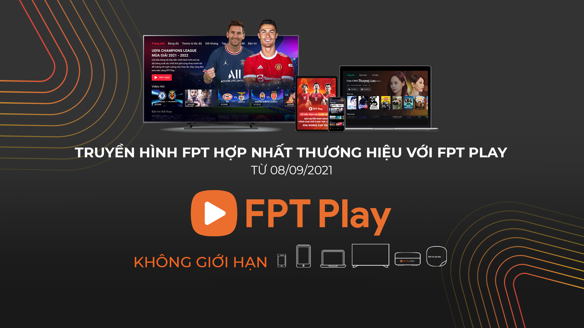Hợp nhất thương hiệu FPT Play và Truyền hình FPT