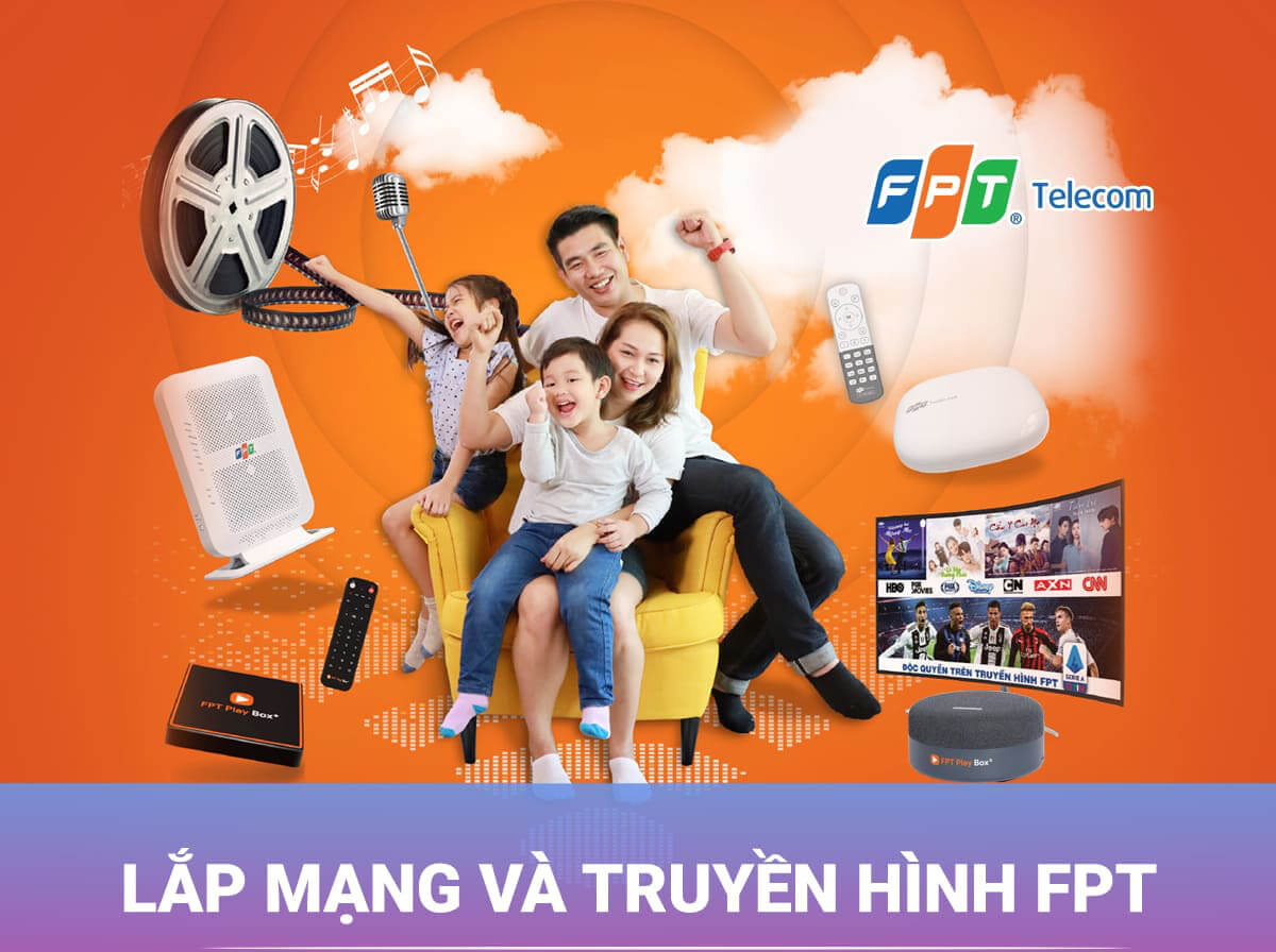 Đăng ký lắp internet FPT Quận Gò Vấp và truyền hình HD